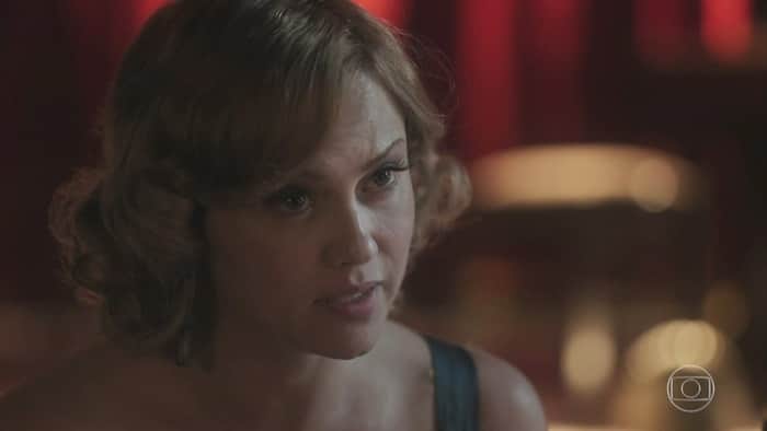 Ellen Roche (Marion) em cena da novela Éramos Seis (Foto: Reprodução/Globo) Ellen Roche (Marion) em cena da novela Éramos Seis (Foto: Reprodução/Globo)