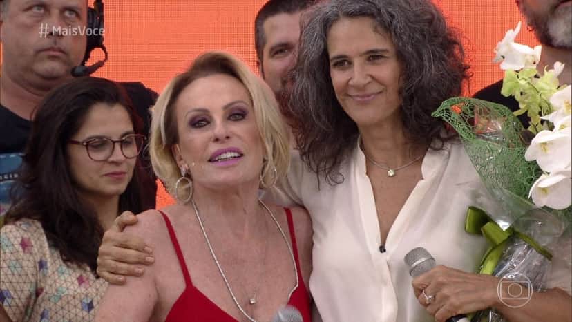 Ana Maria Braga e Simone no programa Mais Você (Foto: Reprodução) Ana Maria Braga e Simone no programa Mais Você (Foto: Reprodução)