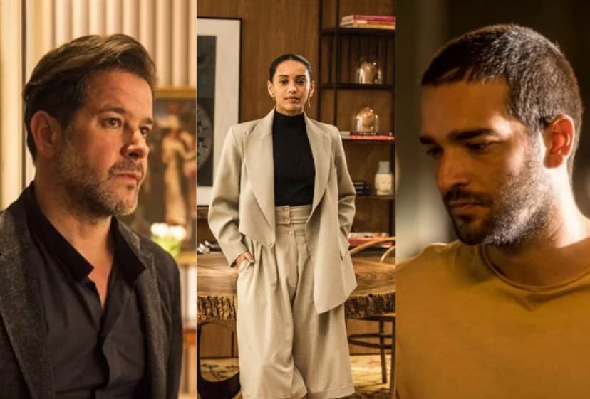 Sandro é filho de Vitória com Raul na novela Amor de Mãe (Foto: Reprodução) Sandro é filho de Vitória com Raul na novela Amor de Mãe (Foto: Reprodução)