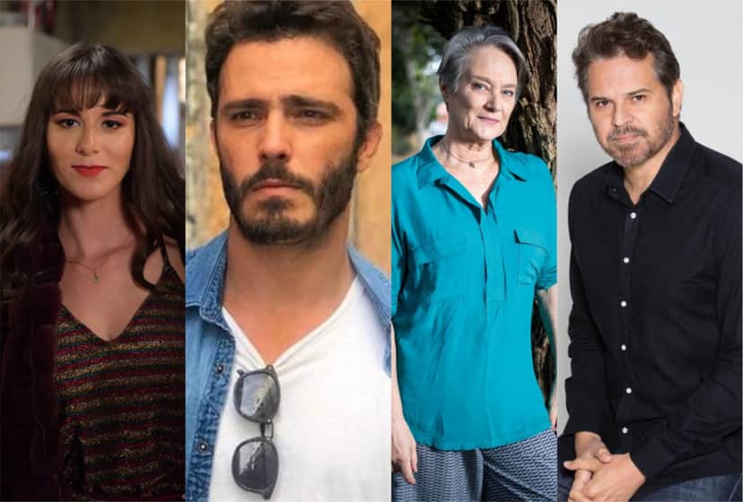 Dani Moreno, Thiago Rodrigues, Selma Egrei e Juan Alba estão no elenco de Amor Sem Igual da Record (Foto: Montagem/TV Foco) Dani Moreno, Thiago Rodrigues, Selma Egrei e Juan Alba estão no elenco de Amor Sem Igual da Record (Foto: Montagem/TV Foco)