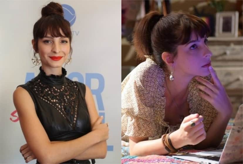 Michelle Batista é a blogueira Maria Antônia de Amor Sem Igual da Record (Foto: Montagem/TV Foco) Michelle Batista é a blogueira Maria Antônia de Amor Sem Igual da Record (Foto: Montagem/TV Foco)