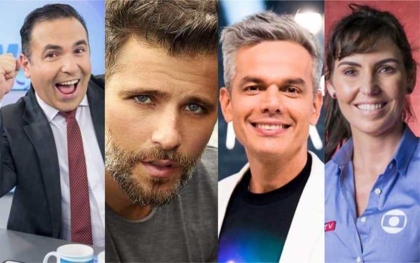 Reinalgo Gottino Bruno Gagliasso Otaviano Costa Glenda Koslowski Reinalgo Gottino Bruno Gagliasso Otaviano Costa Glenda Koslowski