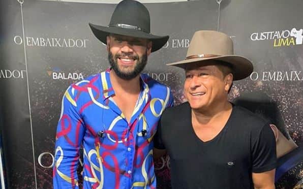 Gusttavo Lima e Leonardo não escondem o vício na cachaça (Foto: Reprodução/Instagram) Gusttavo Lima e Leonardo não escondem o vício na cachaça (Foto: Reprodução/Instagram)