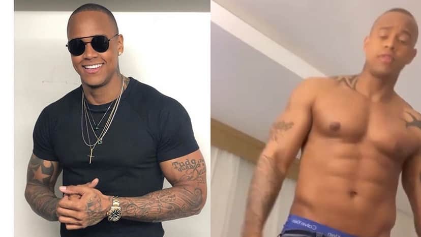 Cantor Leo Santana fez a temperatura da rede social subir (Imagem: Instagram) Cantor Leo Santana fez a temperatura da rede social subir (Imagem: Instagram)