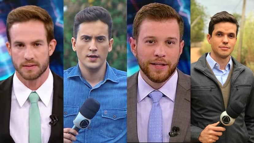 Daniel Adjuto, Tarcis Duarte, Cassius Zeilmann e Leonardo Lara (Foto: Reprodução/SBT/Instagram/Montagem TV Foco) repórteres repórter Record Daniel Adjuto, Tarcis Duarte, Cassius Zeilmann e Leonardo Lara (Foto: Reprodução/SBT/Instagram/Montagem TV Foco) repórteres repórter Record