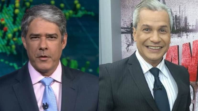 William Bonner e Sikêra Junior (Foto: Reprodução/Globoplay/TV A Crítica) William Bonner e Sikêra Junior (Foto: Reprodução/Globoplay/TV A Crítica)