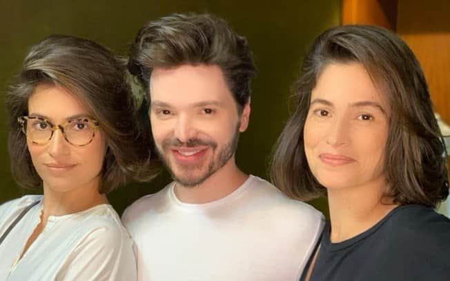 Renata Vasconcellos, Lanza Mazza e Tiago Parente (Foto: Reprodução/Instagram) Renata Vasconcellos, Lanza Mazza e Tiago Parente (Foto: Reprodução/Instagram)