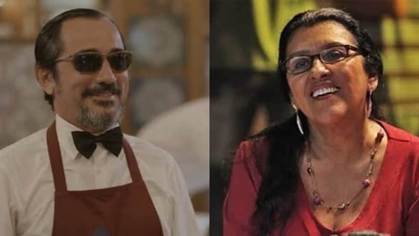 Amor de Mãe: Oliveira e Lurdes começarão a namorar (Montagem: TV Foco) Amor de Mãe: Oliveira e Lurdes começarão a namorar (Montagem: TV Foco)