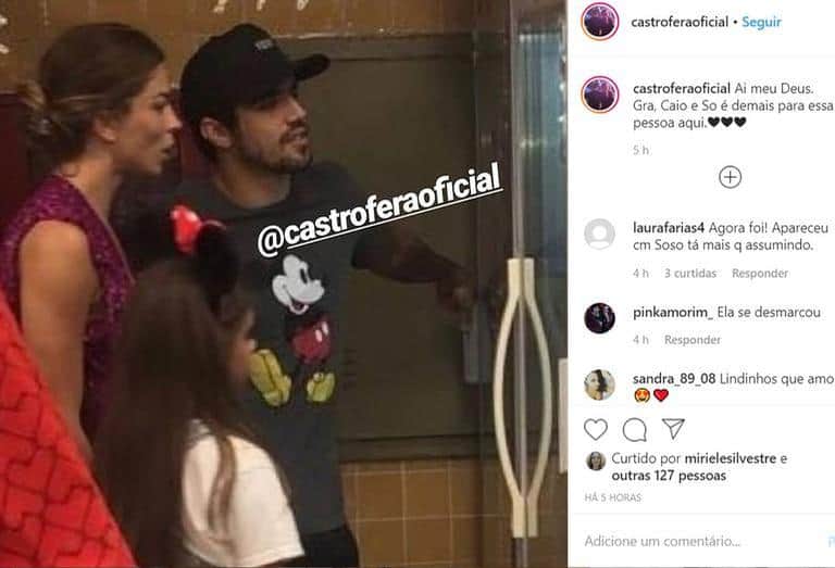 Caio Castro, Grazi Massafera e Sofia (Foto: Reprodução/Instagram) Caio Castro, Grazi Massafera e Sofia (Foto: Reprodução/Instagram)