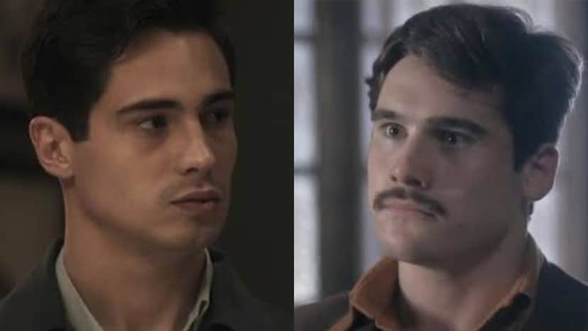 Carlos e Alfredo de Éramos Seis (Imagens: Reprodução) Carlos e Alfredo de Éramos Seis (Imagens: Reprodução)