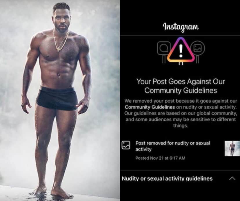 O famoso cantor e ator de Hollywood, Jason Darulo "causou" ao surgir de sunga em seu Instagram (Imagem: reprodução) O famoso cantor e ator de Hollywood, Jason Darulo "causou" ao surgir de sunga em seu Instagram (Imagem: reprodução)