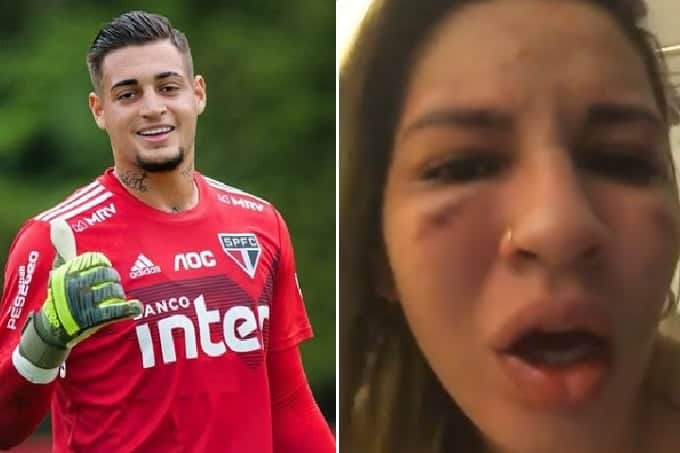 Goleiro Jean, do São Paulo, é preso (Foto: Reprodução)