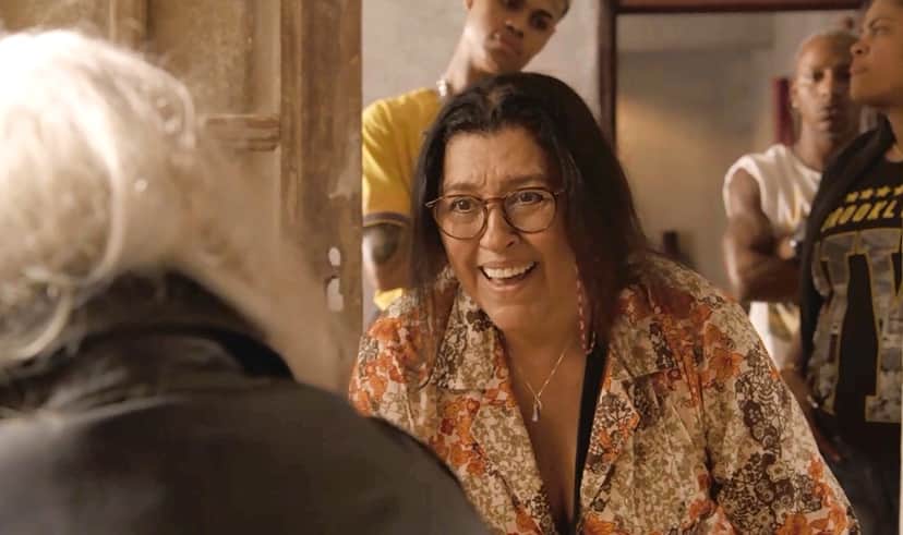 Lurdes gritará com sequestradora em Amor de Mãe Lurdes gritará com sequestradora em Amor de Mãe