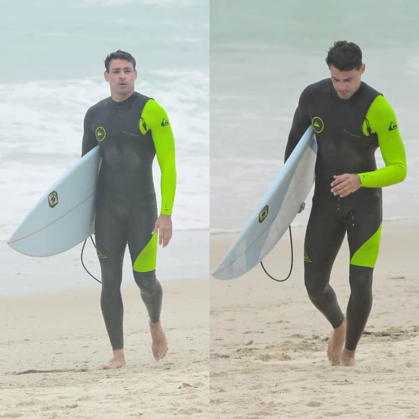 Cauã Reymond foi flagrado usando roupa de surfe no Rio (Foto: Dilson Silva/AgNews) Cauã Reymond foi flagrado usando roupa de surfe no Rio (Foto: Dilson Silva/AgNews)