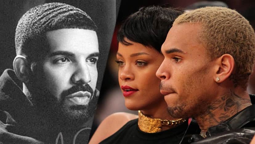 Rihanna foi centro de polêmica entre Drake e Chris Brown (Foto: Reprodução)
