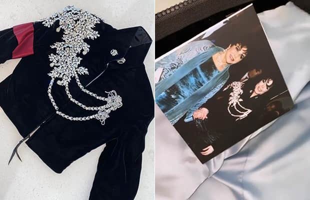 Jaqueta que pertenceu a Michael Jackson (Foto: Reprodução/Instagram) Jaqueta que pertenceu a Michael Jackson (Foto: Reprodução/Instagram)