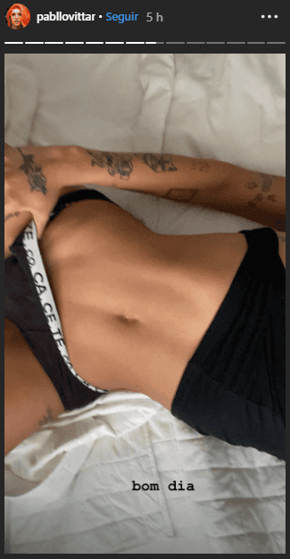 Pabllo Vittar publica foto onde aparece abaixando cueca e quase mostra demais (Foto: Reprodução/ Instagram) Pabllo Vittar publica foto onde aparece abaixando cueca e quase mostra demais (Foto: Reprodução/ Instagram)