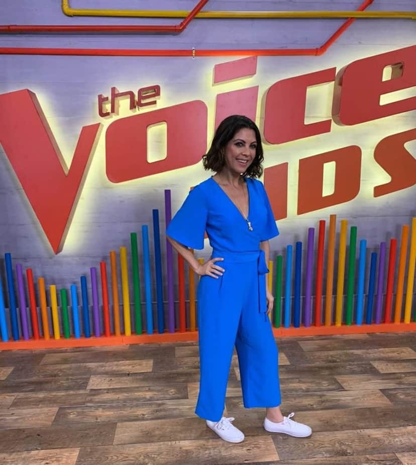 Thalita Rebouças durante a coletiva do The Voice Kids (Foto: Reprodução/TV Globo) Thalita Rebouças durante a coletiva do The Voice Kids (Foto: Reprodução/TV Globo)