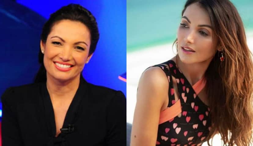 Patricia Poeta antes e depois (Foto: Montagem/TV Foco) Patricia Poeta antes e depois (Foto: Montagem/TV Foco)