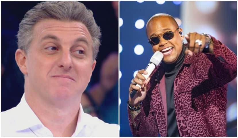 O apresentador Luciano Huck fez comentário sobre Leo Santana - Foto: Montagem O apresentador Luciano Huck fez comentário sobre Leo Santana - Foto: Montagem