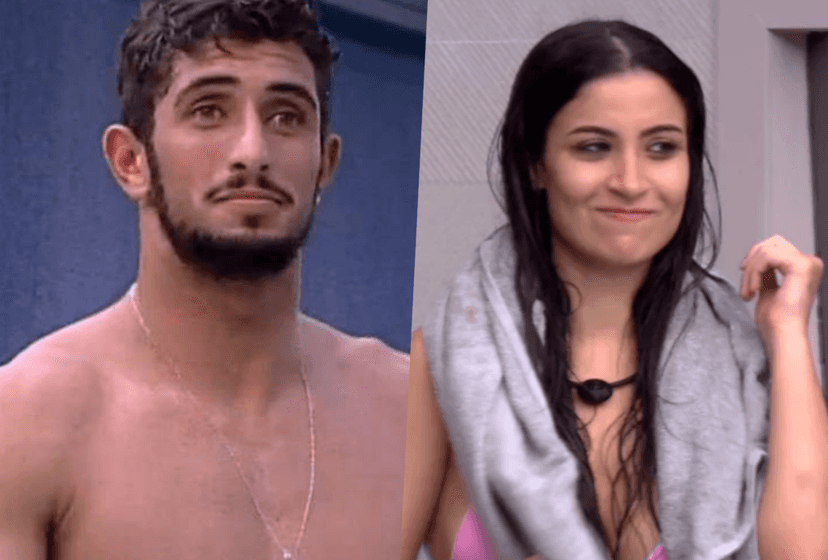 Bianca Andrade e Lucas Chumbo se enfrentam no primeiro paredão do BBB20 (Foto: Montagem) Bianca Andrade e Lucas Chumbo se enfrentam no primeiro paredão do BBB20 (Foto: Montagem)