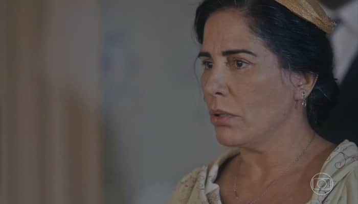 Lola (Gloria Pires) terá confronto para ajudar Alfredo (Foto: Reprodução/Globo) Lola (Gloria Pires) terá confronto para ajudar Alfredo (Foto: Reprodução/Globo)