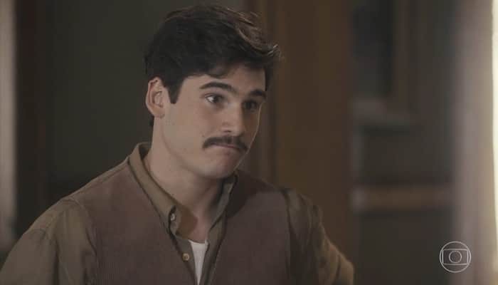 Alfredo (Nicolas Prattes) ficará revoltado com ordem de Lola em Éramos Seis (Foto: Reprodução/Globo) Alfredo (Nicolas Prattes) ficará revoltado com ordem de Lola em Éramos Seis (Foto: Reprodução/Globo)