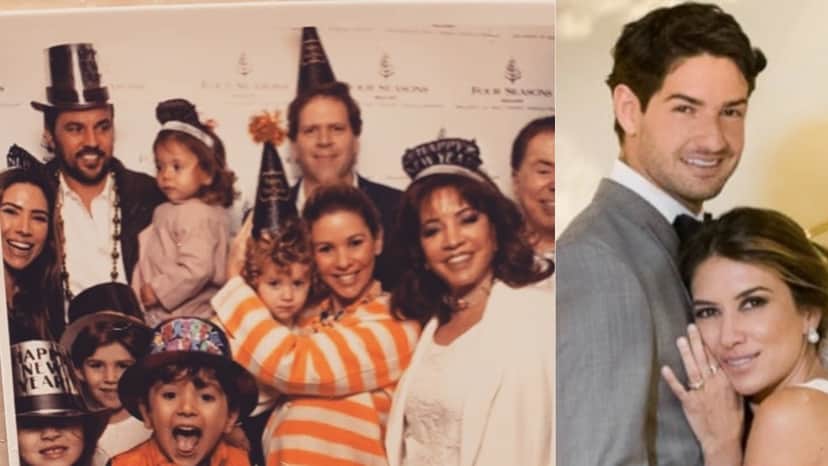 Família Abravanel não teve presença de Rebeca Abravanel e Alexandre Pato (Foto: Reprodução/Instagram/Montagem TV Foco) Família Abravanel não teve presença de Rebeca Abravanel e Alexandre Pato (Foto: Reprodução/Instagram/Montagem TV Foco)