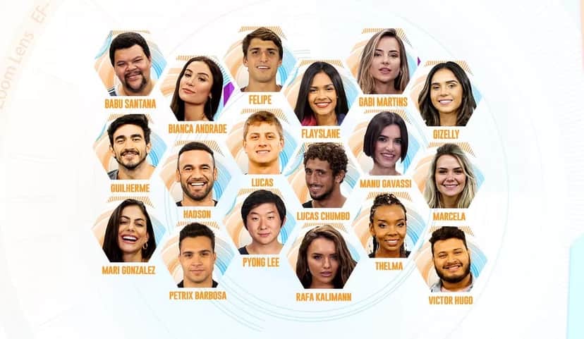 Participantes do BBB20 da Globo (Imagem: Divulgação) Participantes do BBB20 da Globo (Imagem: Divulgação)
