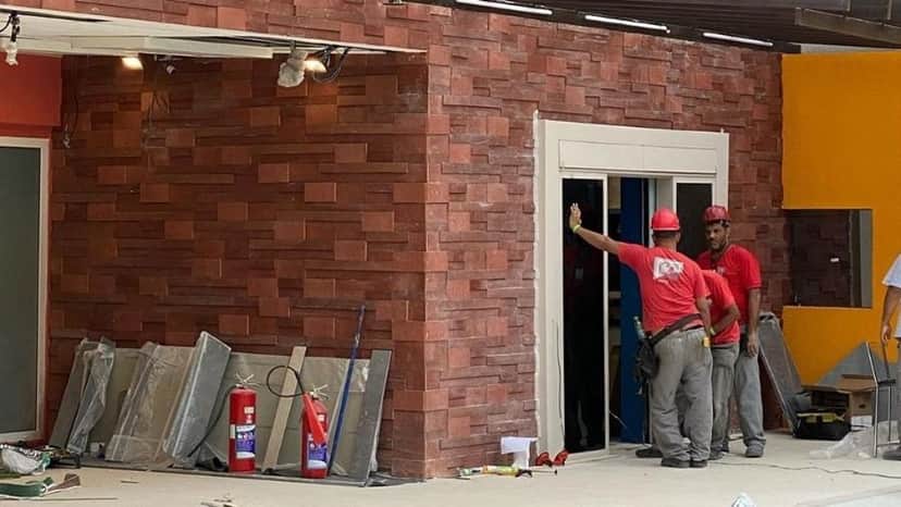 Casa do BBB20 no momento em que ainda estava em fase de construção (Foto: Divulgação) Casa do BBB20 no momento em que ainda estava em fase de construção (Foto: Divulgação)
