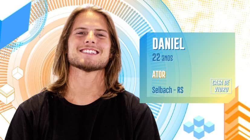 O ator Daniel está na Casa de Vidro do BBB 20 (Foto: Divulgação / TV Globo) O ator Daniel está na Casa de Vidro do BBB 20 (Foto: Divulgação / TV Globo)