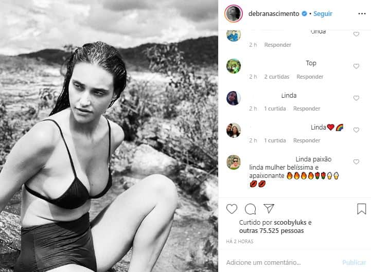 A famosa atriz da Globo deixou os seus seguidores de queixo caído ao compartilhar foto só de biquíni (Foto: Reprodução/Instagram) A famosa atriz da Globo deixou os seus seguidores de queixo caído ao compartilhar foto só de biquíni (Foto: Reprodução/Instagram)