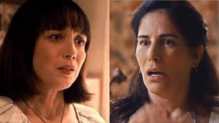 Éramos Seis, Clotilde pensa em revelar sua gravidez para Lola (Montagem: TV Foco) Éramos Seis, Clotilde pensa em revelar sua gravidez para Lola (Montagem: TV Foco)