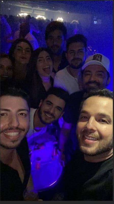 Fernando Zor ao lado dos amigos (Foto: Reprodução/Instagram) Fernando Zor ao lado dos amigos (Foto: Reprodução/Instagram)