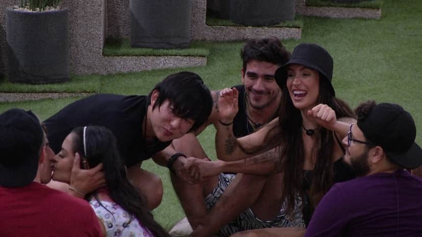 Filipe e Flayslane, no BBB Filipe e Flayslane, no BBB