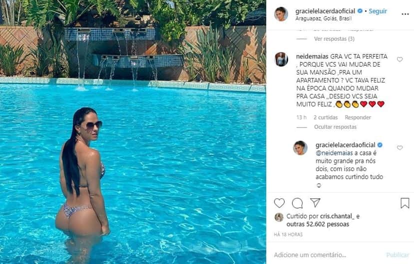 A famosa empresária e esposa de Zezé Di Camargo falou sobre mudança (Foto: Reprodução/Instagram) A famosa empresária e esposa de Zezé Di Camargo falou sobre mudança (Foto: Reprodução/Instagram)
