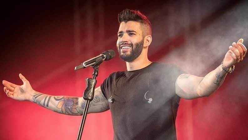 Gusttavo Lima voltou a causar nas redes sociais e dessa vez por conta do corpo (Foto: Reprodução/ Instagram) Gusttavo Lima voltou a causar nas redes sociais e dessa vez por conta do corpo (Foto: Reprodução/ Instagram)