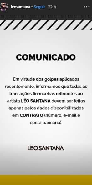 Cantor revela situação chata (Foto: Reprodução/Instagram) Cantor revela situação chata (Foto: Reprodução/Instagram)