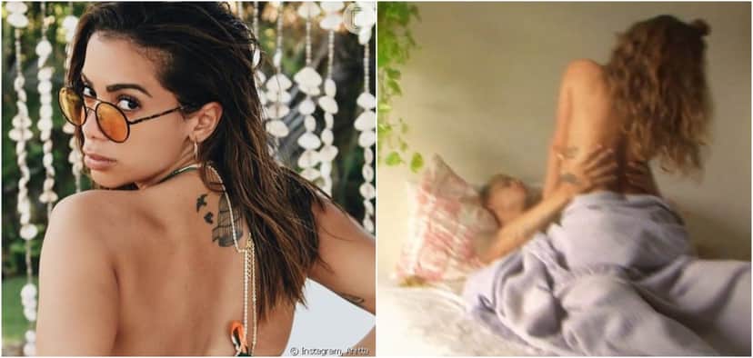 Anitta gravou cena picante com MC Cabelinho (Foto: Reprodução / Instagram) Anitta gravou cena picante com MC Cabelinho (Foto: Reprodução / Instagram)
