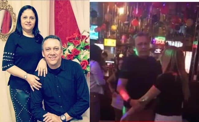 Pastor Carvalho Junior ao lado da esposa e em outra foto ao lado da amante (Imagem: Montagem) Pastor Carvalho Junior ao lado da esposa e em outra foto ao lado da amante (Imagem: Montagem)