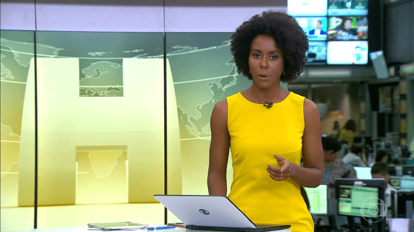 Maju Coutinho anunciou demissão ao vivo na Globo - Foto: Reprodução Maju Coutinho anunciou demissão ao vivo na Globo - Foto: Reprodução