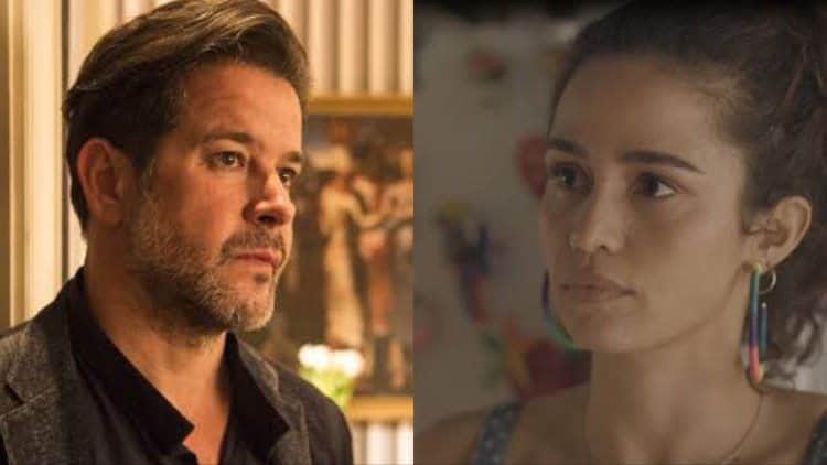 Em Amor de Mãe, Raul debochará de Érica (Montagem: TV Foco) Em Amor de Mãe, Raul debochará de Érica (Montagem: TV Foco)