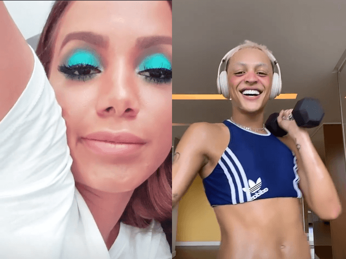 Anitta e Pabllo Vittar (Foto: Reprodução/ Instagram) Anitta e Pabllo Vittar (Foto: Reprodução/ Instagram)