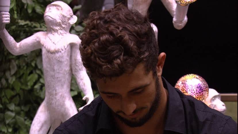 Chumbo é o primeiro eliminado do BBB20 (Foto: Reprodução) Chumbo é o primeiro eliminado do BBB20 (Foto: Reprodução)