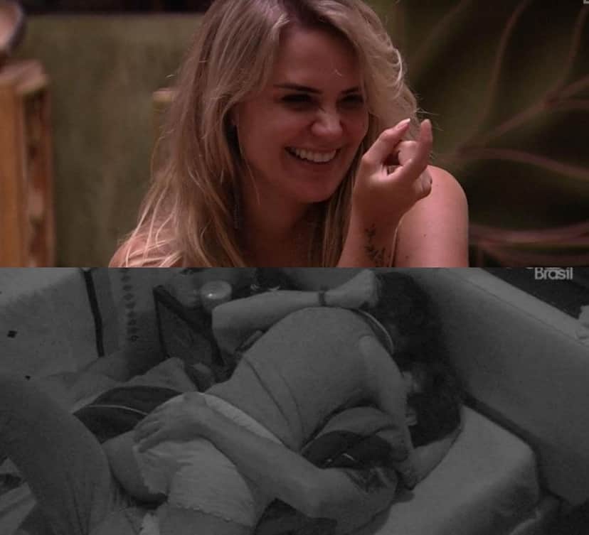 Marcela dá aula sobre sexo durante conversa com colegas no Big Brother Brasil 20. Foto: Reprodução Marcela dá aula sobre sexo durante conversa com colegas no Big Brother Brasil 20. Foto: Reprodução