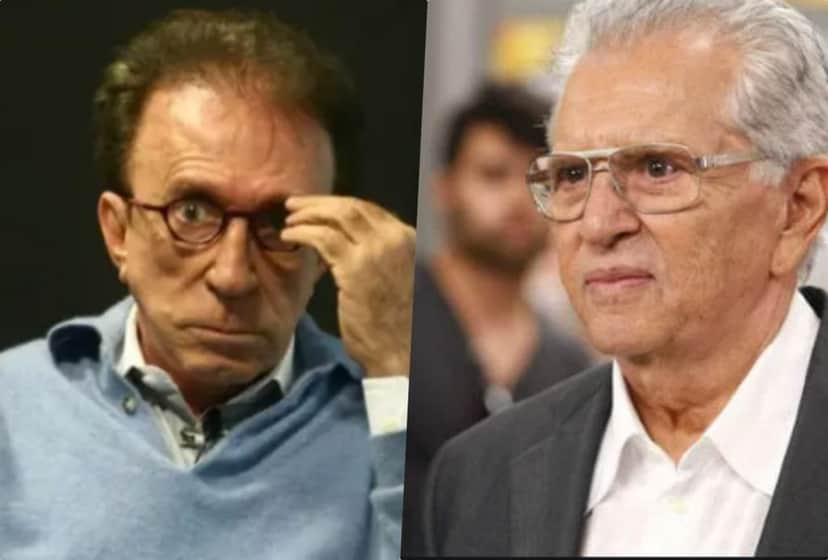 Moacyr Franco e Carlos Alberto de Nóbrega tiveram uma espécie de rompimento com o desligamento da Praça é Nossa do SBT Moacyr Franco e Carlos Alberto de Nóbrega tiveram uma espécie de rompimento com o desligamento da Praça é Nossa do SBT