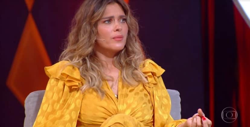 Carolina Dieckmann no palco do Caldeirão do Huck Carolina Dieckmann no palco do Caldeirão do Huck