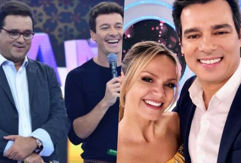 Geraldo Luis e Rodrigo Faro enfrentam a pesada concorrência de Eliana e Celso Portiolli (Foto reprodução) Geraldo Luis e Rodrigo Faro enfrentam a pesada concorrência de Eliana e Celso Portiolli (Foto reprodução)