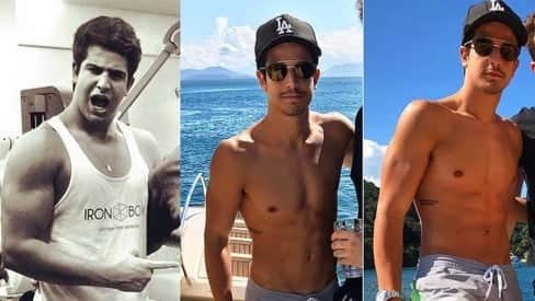 Enzo Celulari já passou por grandes transformações corporais (Foto reprodução) Enzo Celulari já passou por grandes transformações corporais (Foto reprodução)