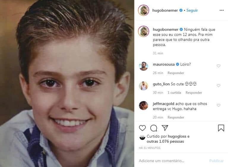 O sobrinho de William Bonner surpreendeu os seguidores com a mudança; veja (Foto: Reprodução/Instagram) O sobrinho de William Bonner surpreendeu os seguidores com a mudança; veja (Foto: Reprodução/Instagram)